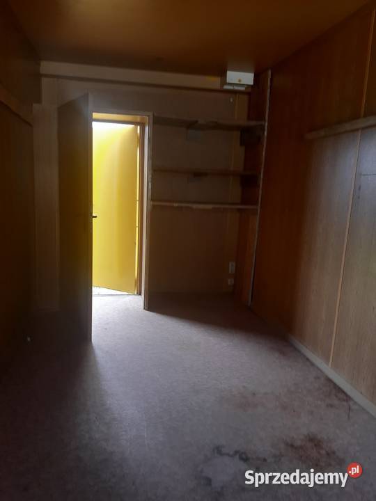 Kontener biurowy szatniowy żółty Swarzędz