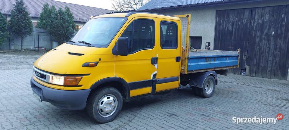IVECO DAILY 28 Wywrotka Dubel kabina 7 miejsc Pyrzowice