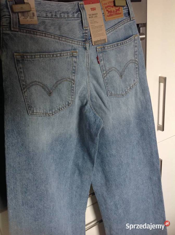 Spodnie Jeans Damskie Levis 94 Baggy Wide Leg Nowa Sól sprzedam