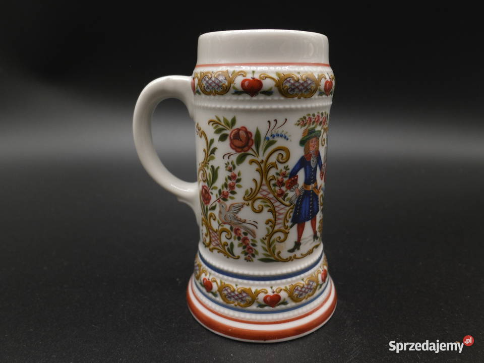 Mini kufelek ceramiczny Porcelana i szkło sprzedam