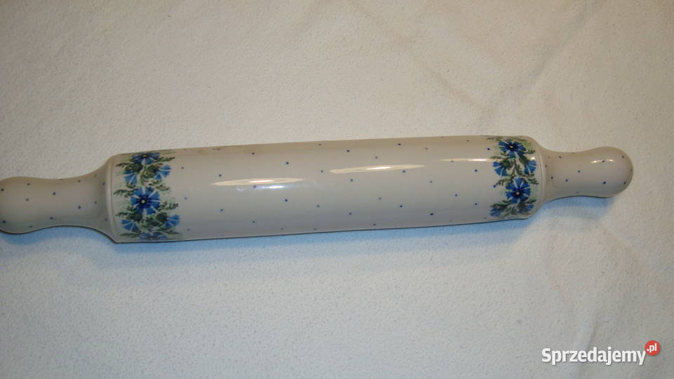 Wałek ceramiczny Bolesławiec dł45 Stolnice i wałki Warszawa