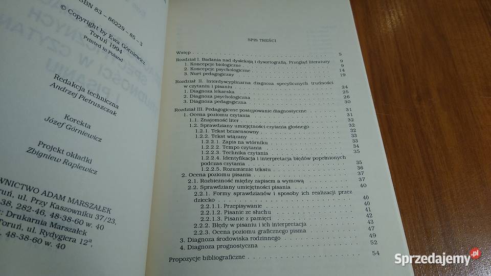 Pedagogiczna diagnoza specyficznych trudności w pomorskie Gdańsk