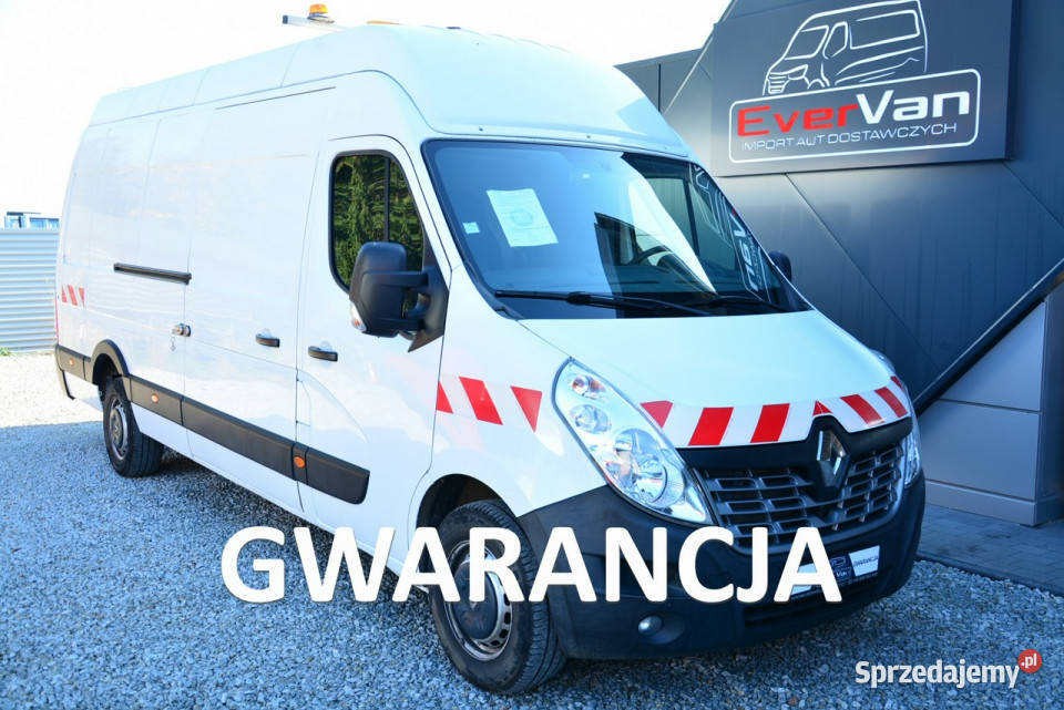 Renault Master L4H3 3 osobowy doka pełna opcja