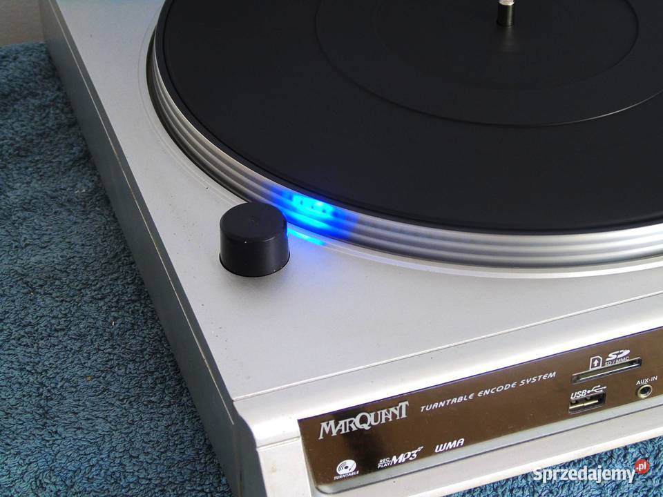Gramofon USB mp3 rec MarQuant sprawny DOSTAWA Jasło sprzedam