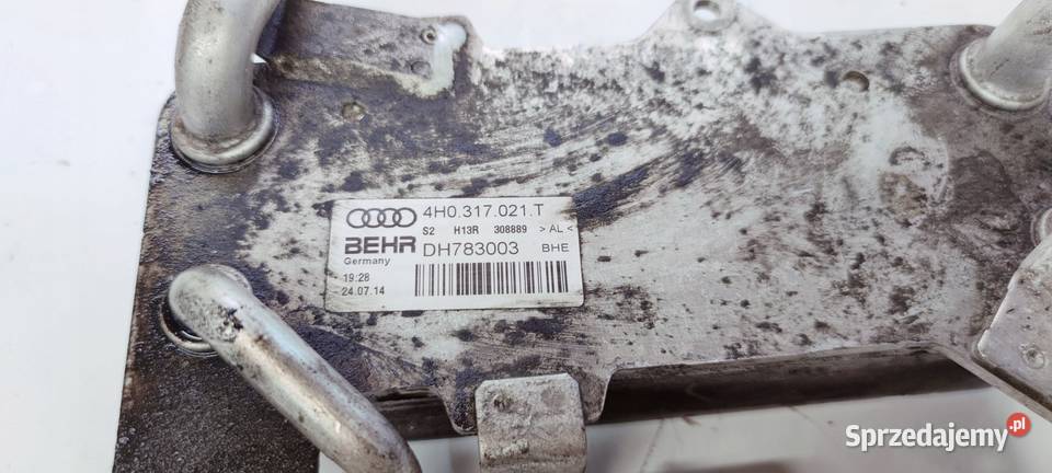 CHŁODNICA OLEJU AUDI A6 C7 A8 D4 4H0317021T