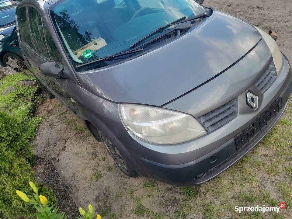 Renault Scenic II 16 benzyna 2003r z de Wronki sprzedam