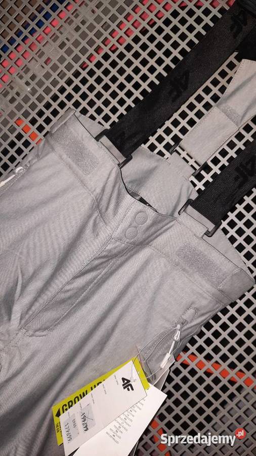 Spodnie narciarskie dziewczęce 4F granat szary Dębica sprzedam