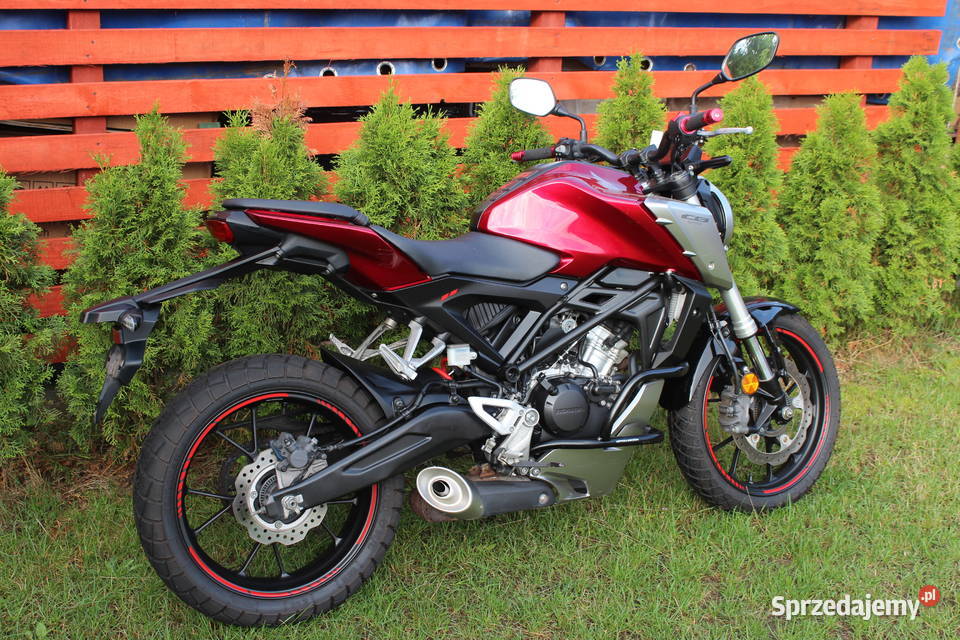 HONDA CB 125 R CBR 2018 super stan transport 24000km Goleniów