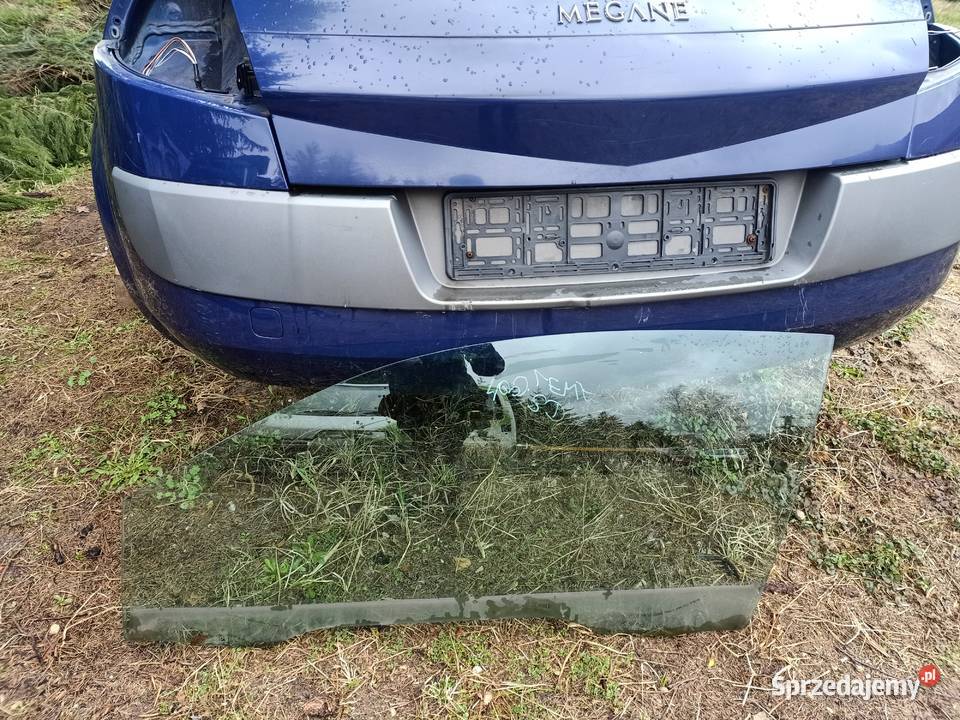 Szyba lewa przód przednia renault Megane II 3d sprzedam