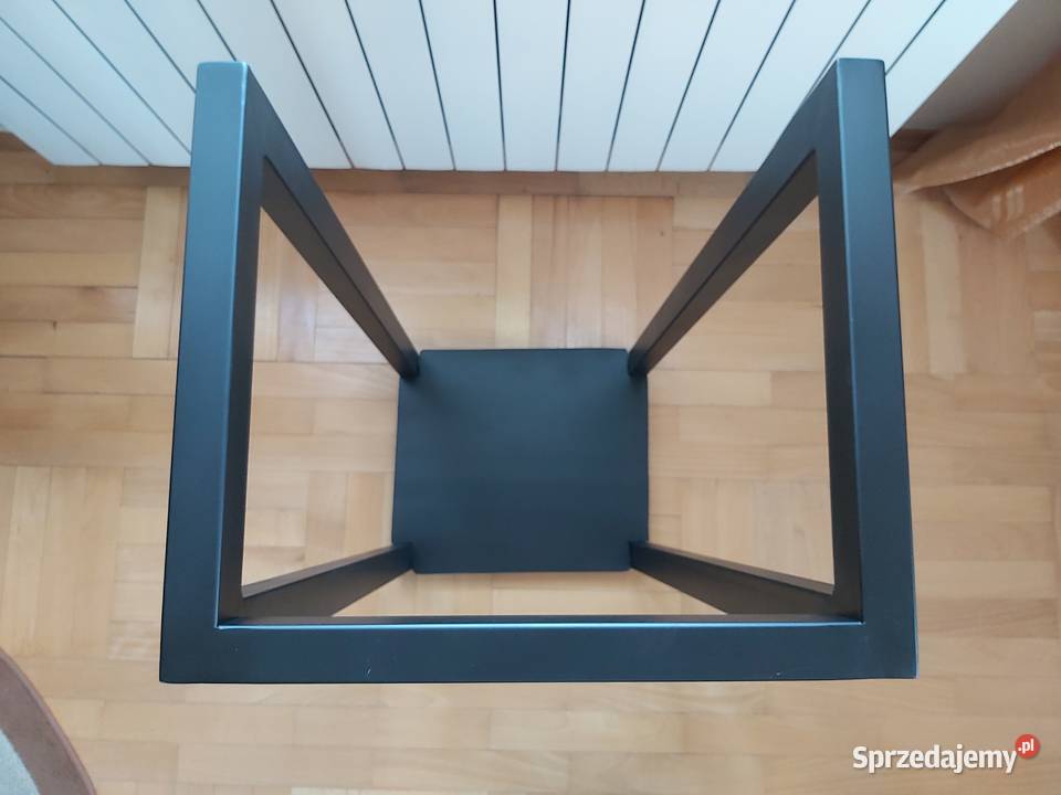 Stojak na drewno kominkowe czarny Przysietnica