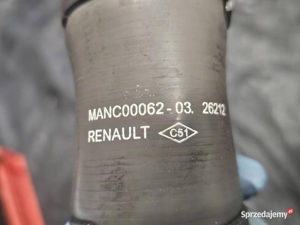 DACIA DUSTER 15 DCI K9K896 EU5 CONTINENTAL 13r Węże chłodnicy sprzedam