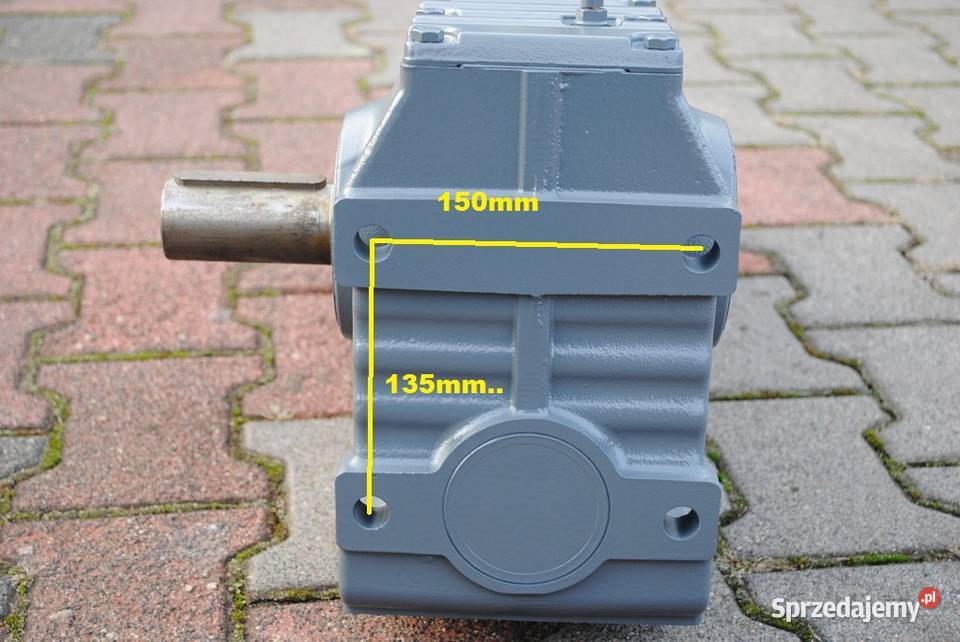 Motoreduktor kątowy 22kw 67obrmin z hamulcem SEW lubuskie Kargowa