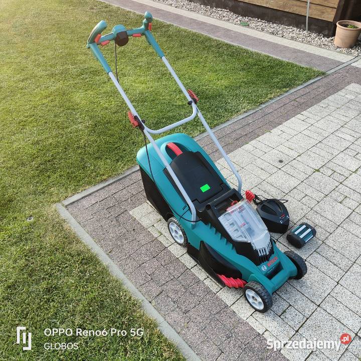Kosiarka akumulatorowa Bosch Rotak 37Li z koszem Ogród