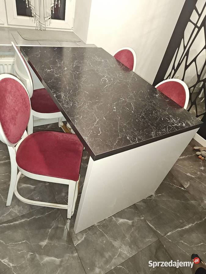 Stół z krzesłami kuchnia pokój salon Stoły z krzesłami Łowicz