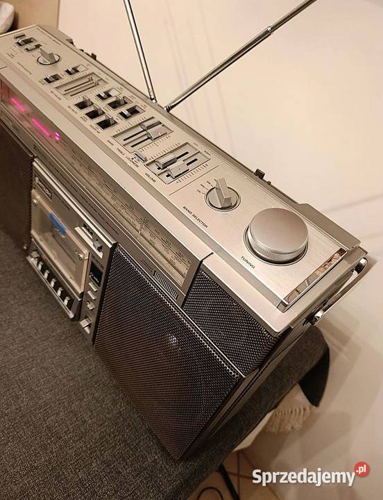 Boombox HITACHI TRK 8800 Najwyższy Model 1982 r Węgorzewo sprzedam