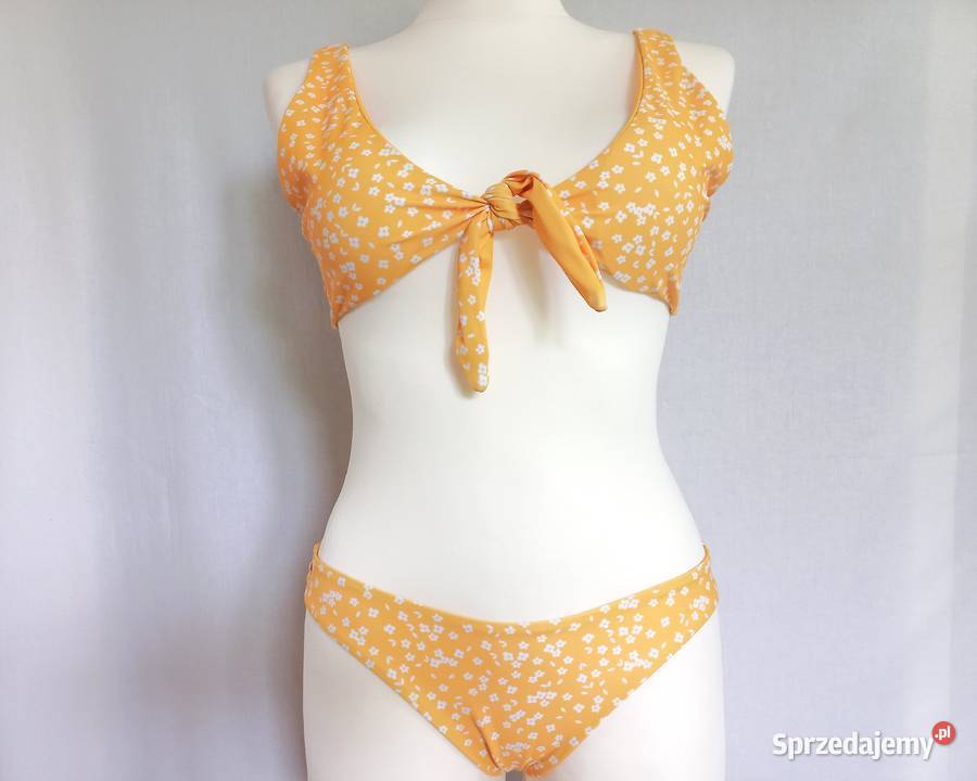 Strój Kąpielowy żółty Dwuczęściowy Bikini r 3638 Stroje kąpielowe podlaskie Białystok