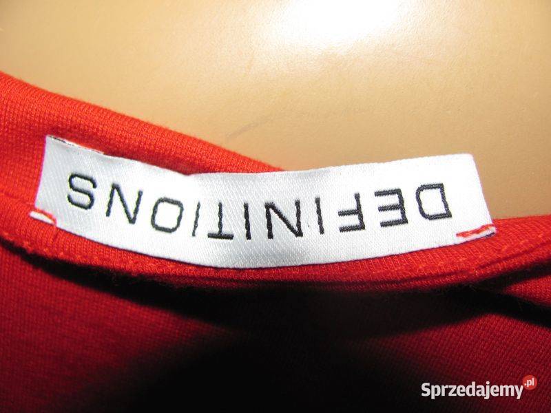 czerwona sukienka DEFINITIONS r 12 czerwony lubelskie