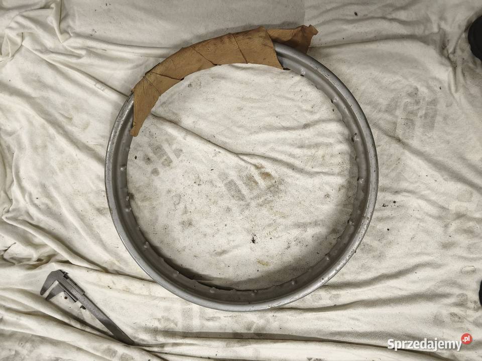 Nowa obręcz z epoki PRL 18 do motocykli WSK SHL mazowieckie Przasnysz sprzedam