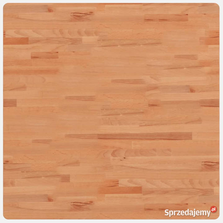 Blat stołu 80x80x4 kwadratowy lite drewno bukowe Warszawa