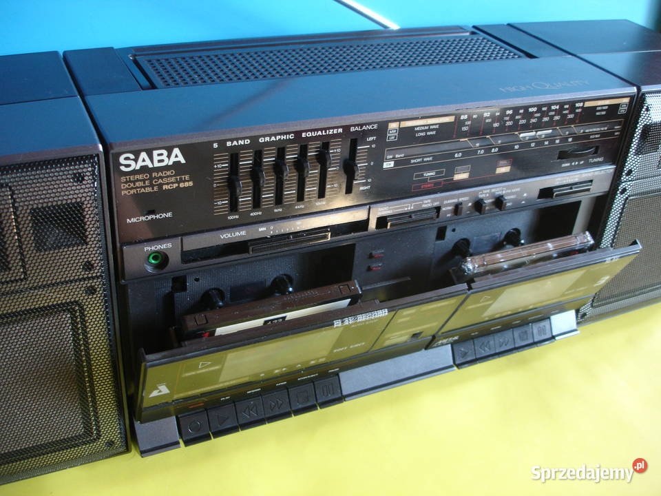 Radiomagnetofon SABA RCP685