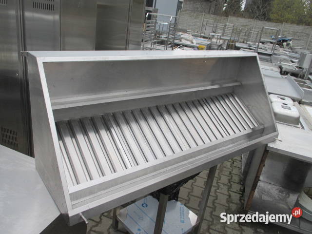 Solidny Okap Gastronomiczny z Filtrami 1907055 wielkopolskie Ostrów Wielkopolski sprzedam
