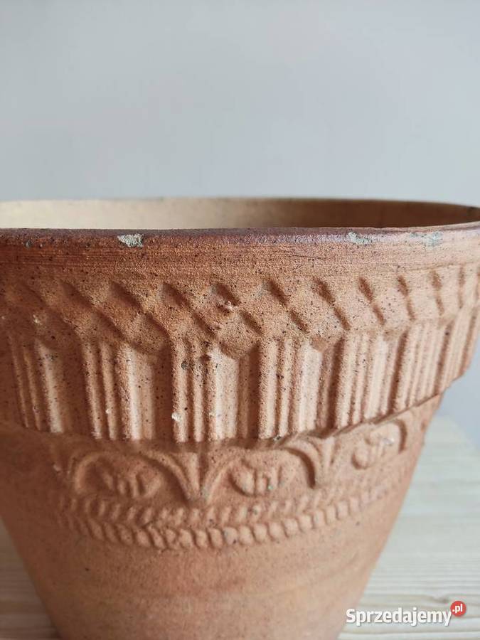 Donica doniczka ceramiczna gliniana fi 336 Głuchołazy sprzedam