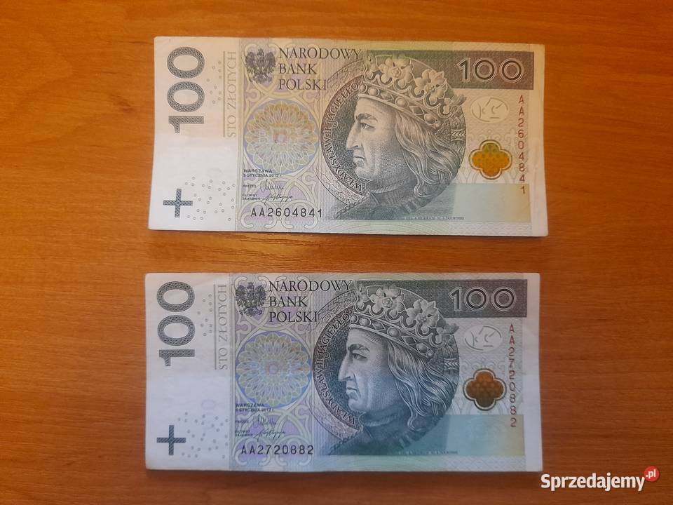 Banknot kolekcjonerski o nominale 100 Oleśnica