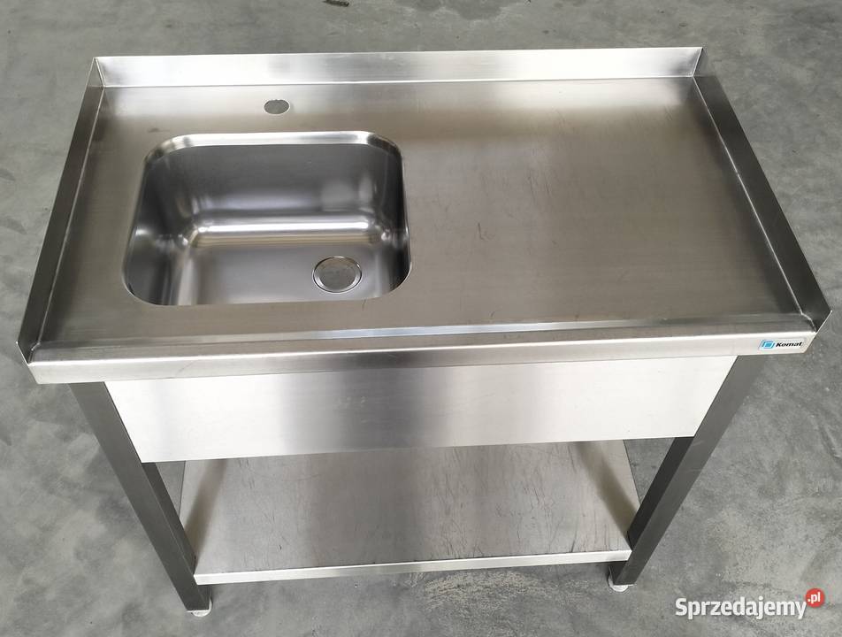 Zlew 1komorowy gastronomiczny 87x50x85 Słupia Kapitulna