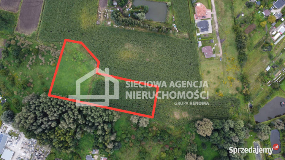 Działka Pszczółki 8228m2 budowlana pomorskie