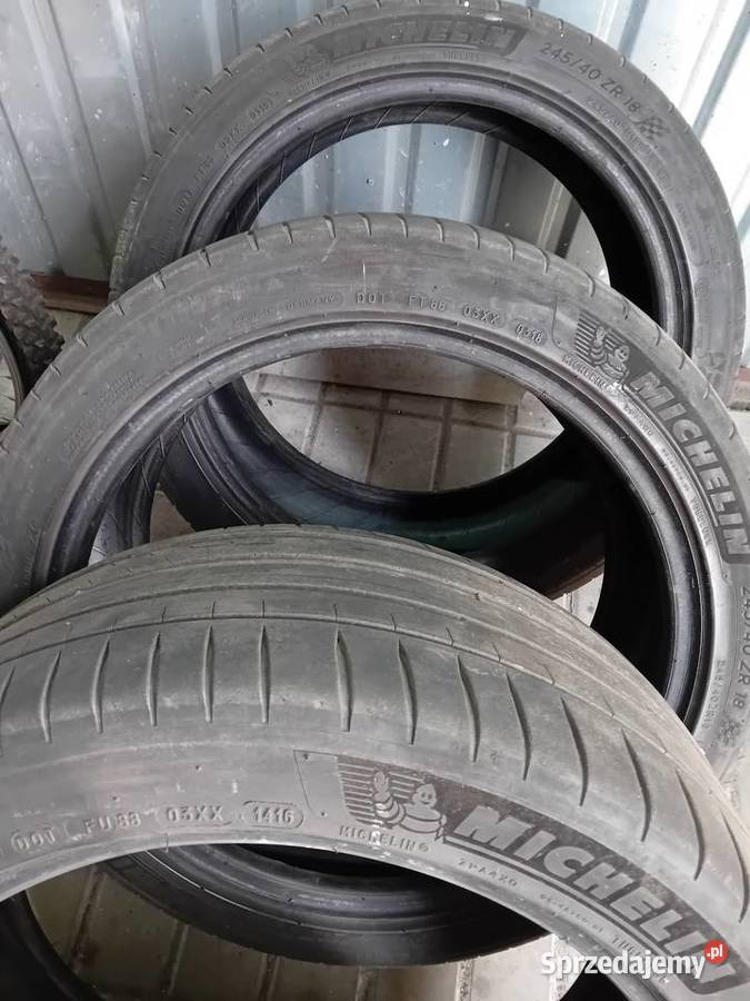 Opony letnie Michelin 24540 R18 pilot sport 4 4