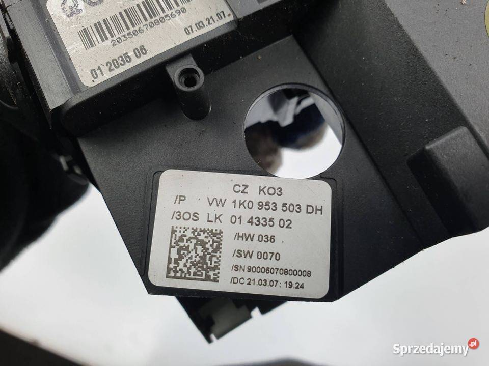 PRZEŁĄCZNIK ZESPOLONY SKODA OCTAVIA II Lipno