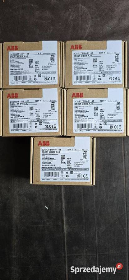 Wyłącznik różnicowoprądowy 2CSR275180R1165 DS201