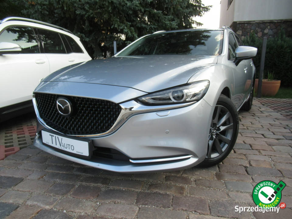 Mazda 6 BEZWYPADKOWY Fabryczna Gwarancja HUD ACC Warszawa