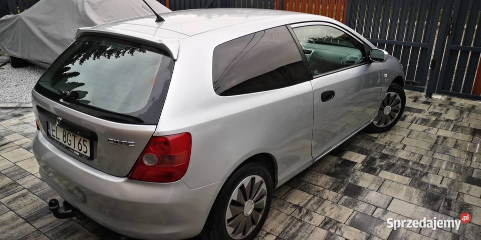 Honda Civic 14 VII niski przebieg147 Hak Łódź