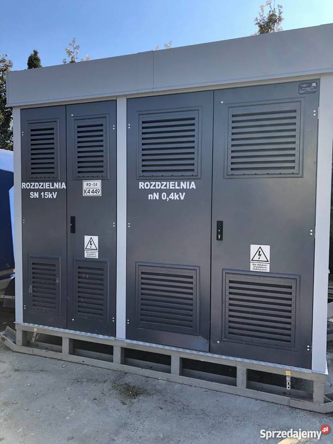 Stacja TRAFO transformatorowa mobilna SN 15kV Nn Pozostałe Poznań