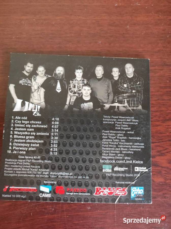 Limit Blues Inaczej kolekcjonerska płyta cd Kielce
