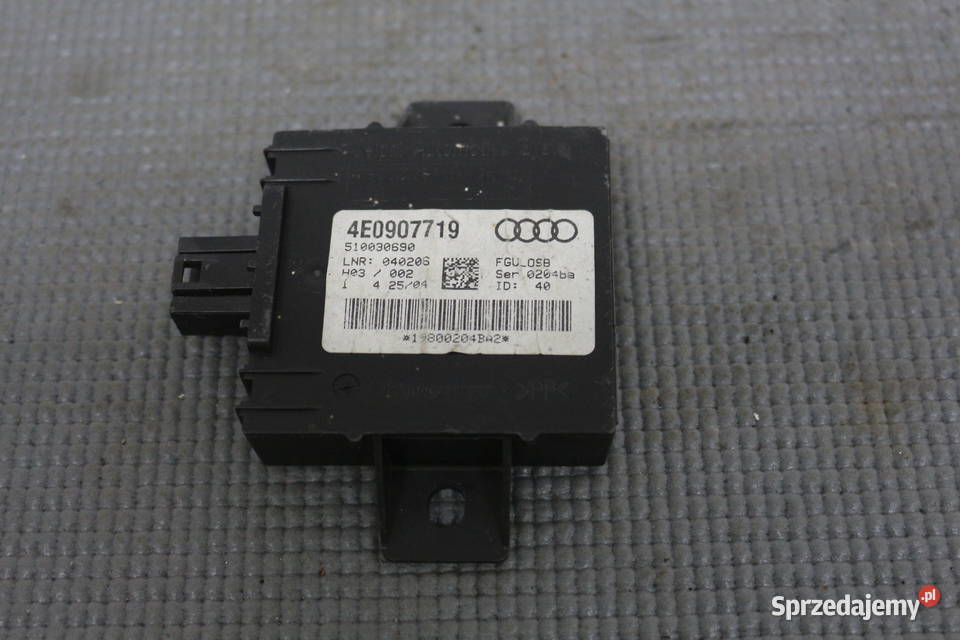 AUDI A8 D3 W12 MODUŁ ALARMU 4E0907719 dolnośląskie Prochowice sprzedam