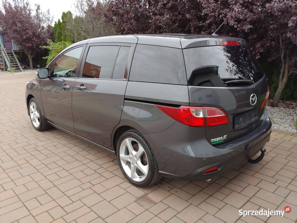 Mazda 5 II 2014r 18i 116 6biegów 7osób z Niemiec komputer pokładowy Witkowo
