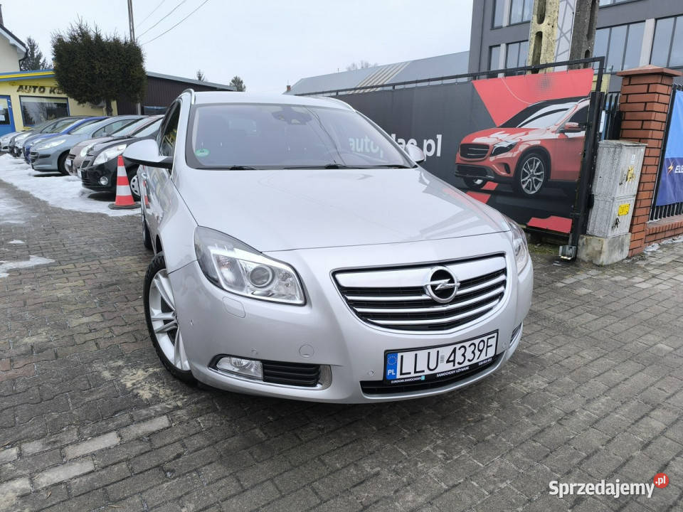 Opel Insignia 20 CDTi 160 Klimatronic Xenon Navi elektrycznie ustawiane fotele lubelskie Łuków
