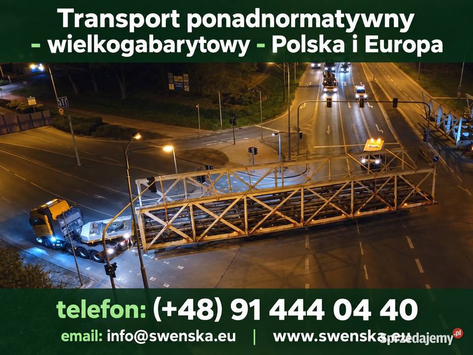 Transport długich elementów i ładunków Toruń