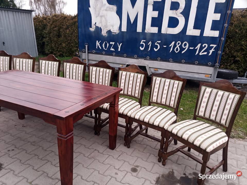 Witryna Biblioteka z szybkami Dąb kompletna Kozy