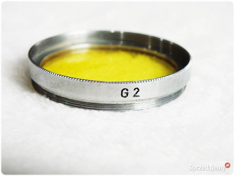 Oryginalny Żółty Filtr Fotograficzny do sprzedam