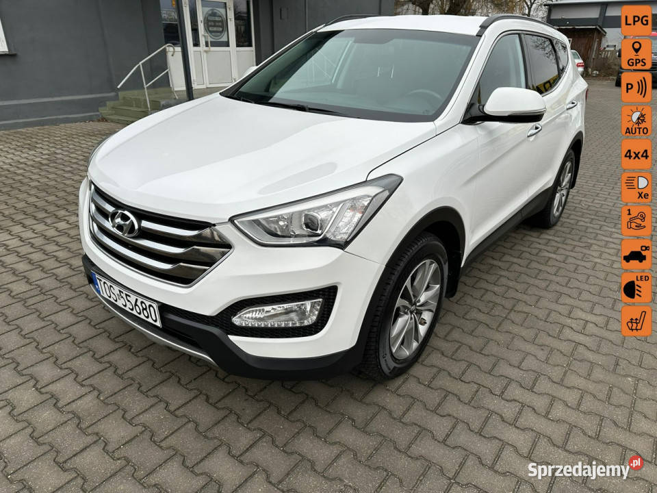 Hyundai Santa Fe 20crdi 4x4Manual Alu18 Stan ASR (kontrola trakcji) Ostrowiec Świętokrzyski