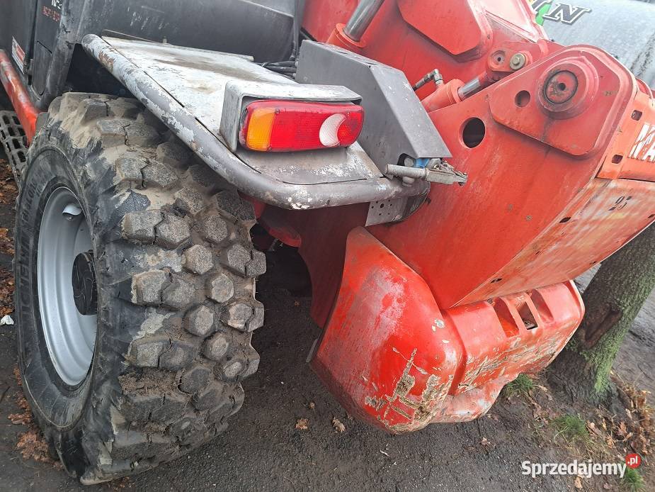 ładowarka teleskopowa manitou 2007rbudowlana Zambrów sprzedam