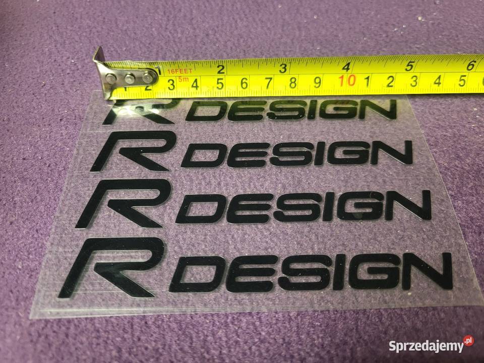 Naklejki Volvo RDesign na felgi karoserię