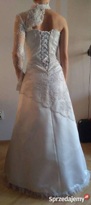 Nowa suknia ślubna koronka unikat Warszawa
