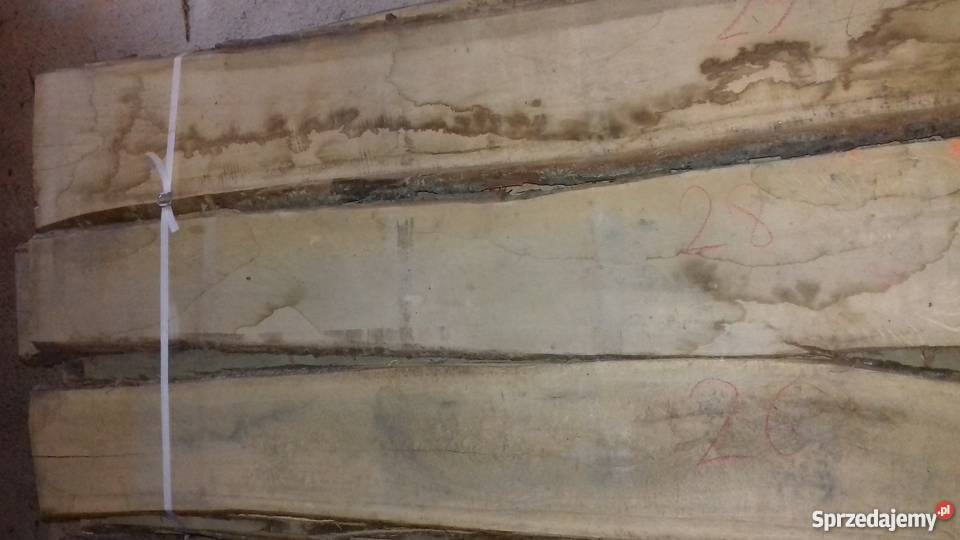 Tarcica Dębowa Dąb Deski Dębowe SUSZARNI gr 25mm