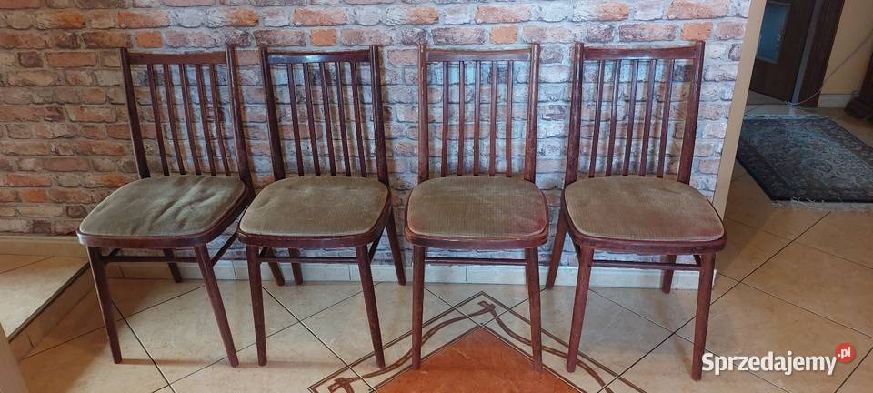 Krzesła z czasów PRL lata 70 Piła