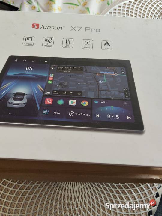 Junsun X7 PRO 115 2K AI bezprzewodowe CarPlay Gniezno