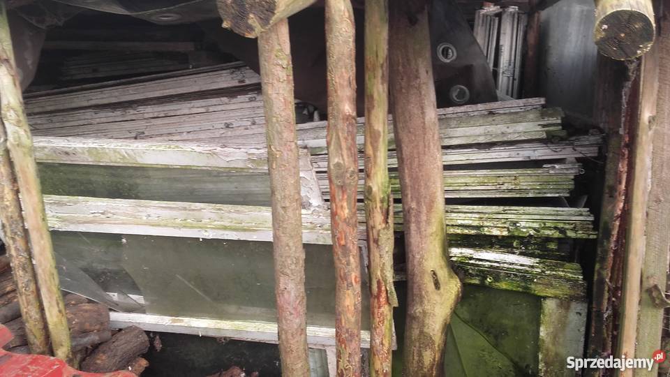 Okna Drewniane Używane do Domu Na szklarnie Drewno